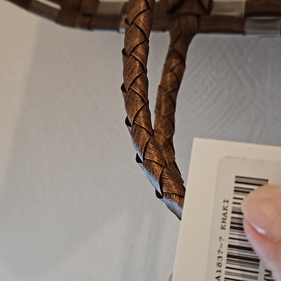 Khaki jelly handbag square concert festival travel NWT - Picture 3 of 10